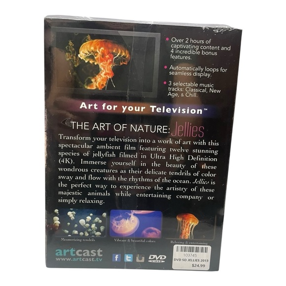 Art for your Television™
THE ART OF NATURE: Jellies DVD - Picture 2 of 2